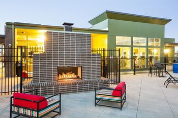 Evening View Sitting area at Rockvue, Broomfield, CO